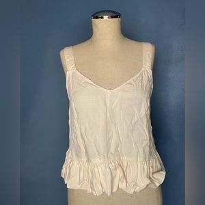 Ruffle crop top from H&M